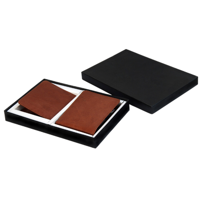 Leather Men’s Wallet & Card Wallet Set