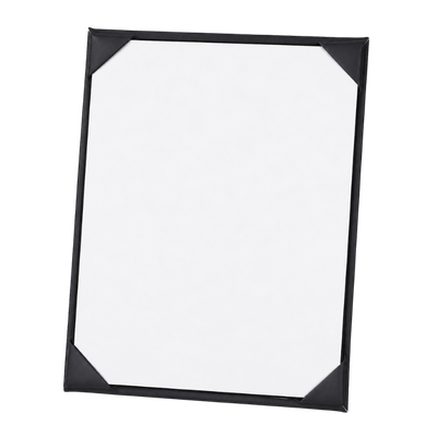 Leather Single View Menu Cover