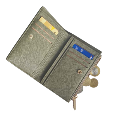 Leather Ladies Clutch Wallet