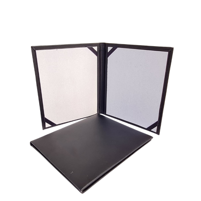 Leather QP Size Certificate Holder