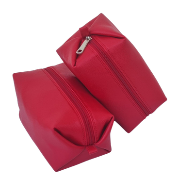 Red Cosmetic Pouch