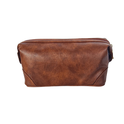 Leather Travel Cosmetic Bag