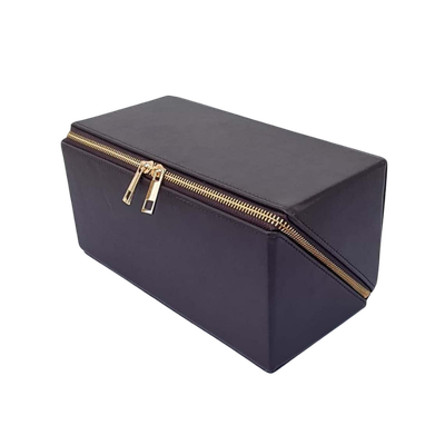 Leather Cosmetic Organizer Box