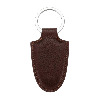 Elegant Leather Key Ring