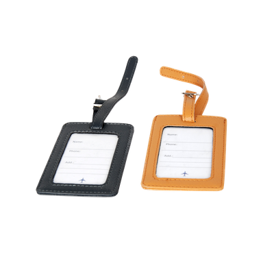Leather Suitcase Name tags