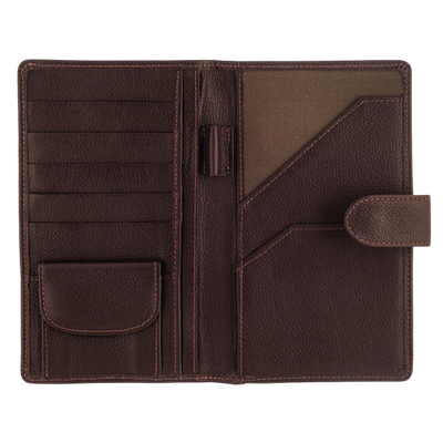 Premium Leather Travel Wallet