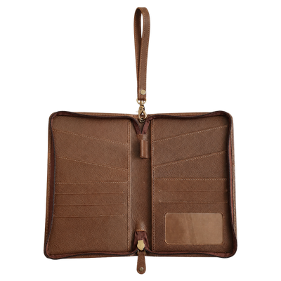Leather Travel Organizer Wallet