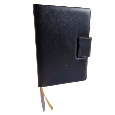 Leather Notebook Diary with Magnetic Loop Closure