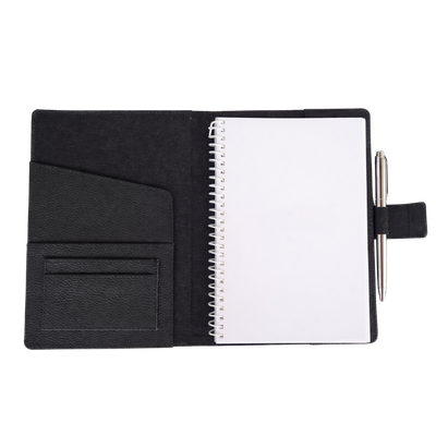 Leather Diary Cover with Loop Closure