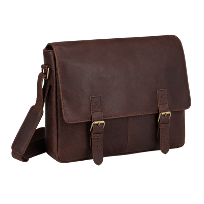 Leather Business Messenger Bag