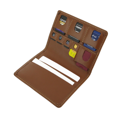 Leather Sim / SD Card Case