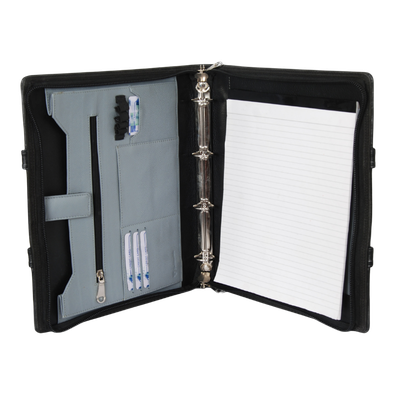 Executive Zipper Ring Binder Portfolio