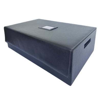 Leather Laundry Box