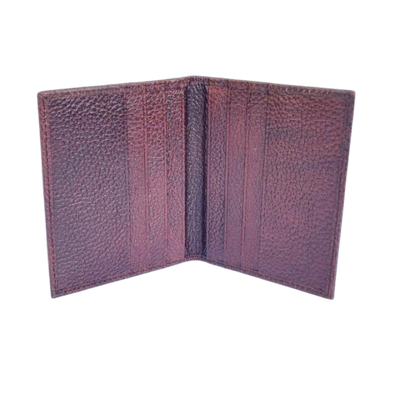 Leather Bi-fold Card Wallet